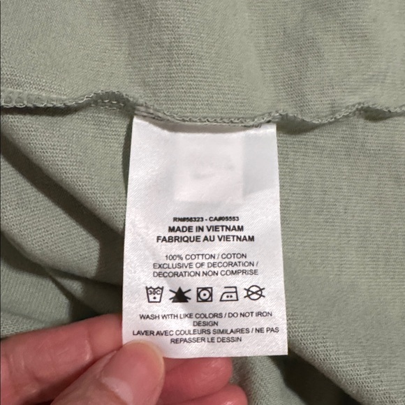 Nike Sportswear Premium Essentials Long Sleeve Crew Tee Loose Green 2024 NWT-S - Picture 11 of 12